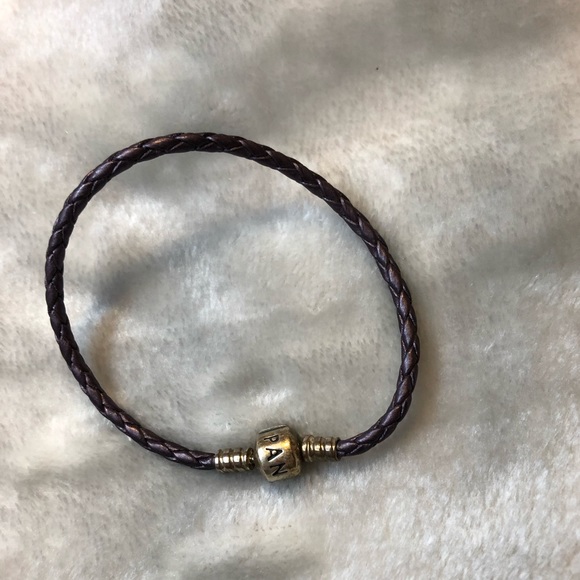 Leather pandora bracelet
